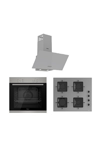 Ferre XE SERİSİ SİYAH INOX ANKASTRE SET (XE61MDV-SS208-D088)