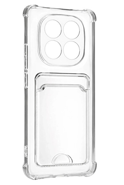 NewFace STOROZAL حافظة سيليكون شفافة لهاتف Redmi Note 15 Pro 5G (215110) - شفافة