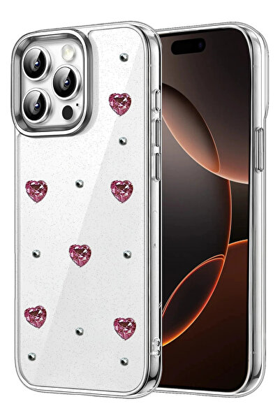 NewFace غطاء STOROZAL لهاتف iPhone 14 Pro Max بنمط فيونكة - (215433) نمط 3