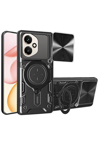 Techsuit Θήκη Honor 400 CamGuard Pro, μαύρη