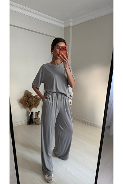 NURCAN KESKİN STORE Modal T-Shirt Tracksuit Set