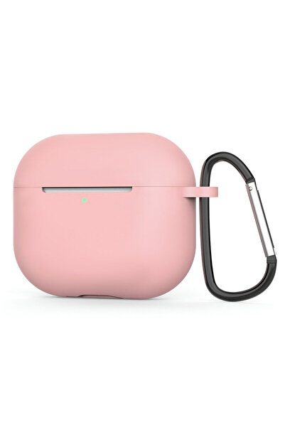 Techsuit AirPods 4 Silicone Case, Dark Pink