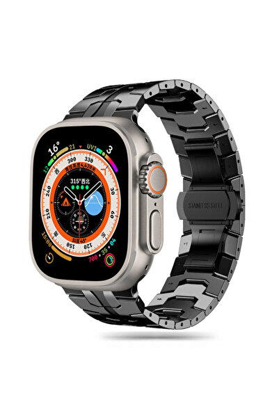 Techsuit Apple Watch 1 42mm Strap, Black, W063