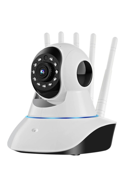 Carlburn #Kamera 1080P Gece Görüş 360 Panoramik Hareket Algılama Çift Ses 5 A...