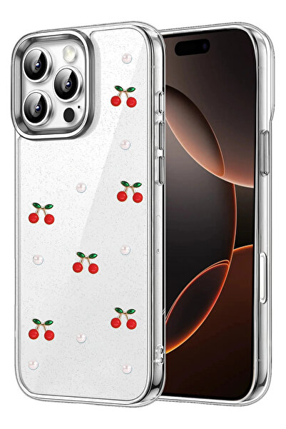 NewFace غطاء STOROZAL لهاتف iPhone 16 Pro بنمط فيونكة - (215515) نمط 9