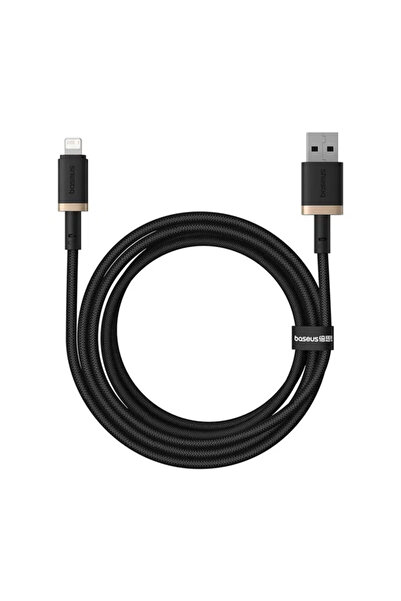 Baseus Cablu de încărcare iPhone 2.4A Dura, 2m, Auriu