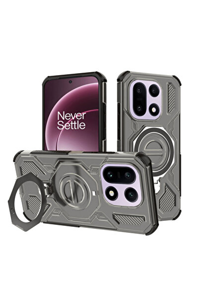 Techsuit OnePlus 15 Carbon Shield PRO, καπνιστό