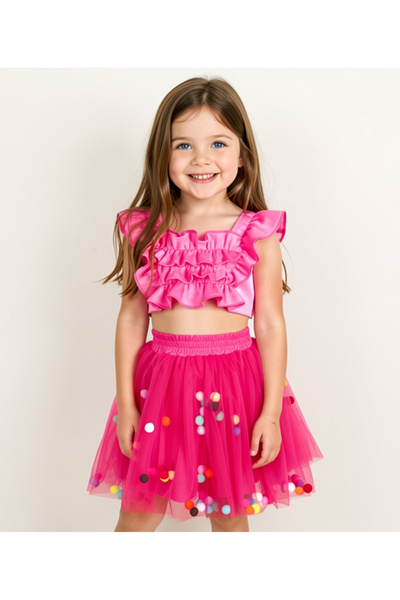 By Piera Pompom Tutu Skirt 6638