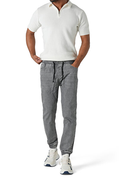 hendam Men's jeans with a comfortable elastic waistband