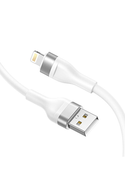 Lito Cablu de date USB la Lightning Lito, 1.2m, 2.4A, LD02L
