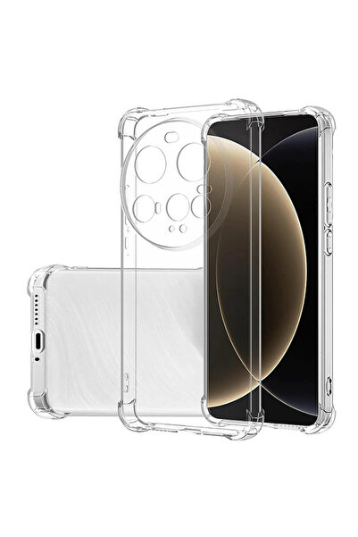 Techsuit Husă din silicon transparentă rezistentă la șocuri pentru Xiaomi 15 ...
