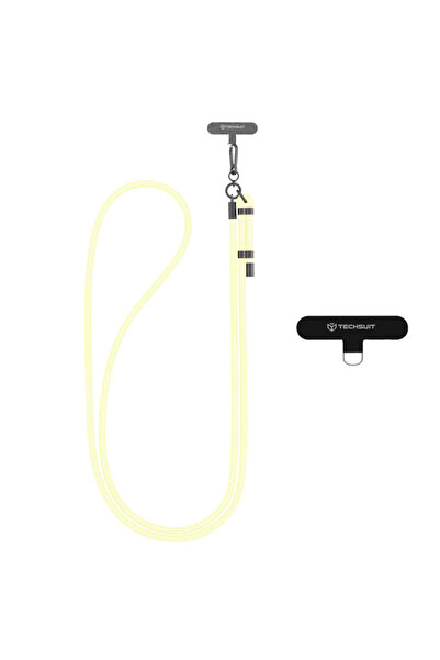 Techsuit Ιμάντας χιαστί με σχοινί RCS1-56, κρεμ