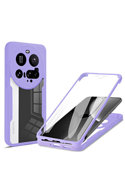 Techsuit Θήκη 360° για Xiaomi 15 Ultra ColorVerse, Μωβ