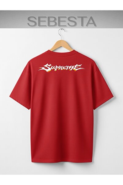 Sebesta Fashion Text Printed Premium Oversize T-Shirt