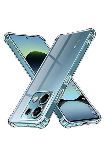 Techsuit Carcasă din silicon transparentă rezistentă la șocuri pentru Xiaomi ...