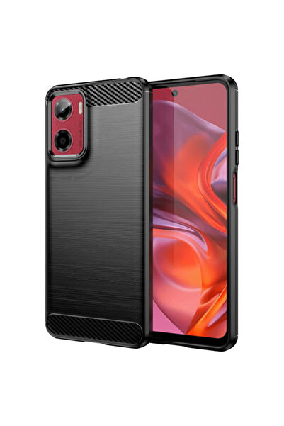 Techsuit Motorola Moto G 05 Carbon Silicone, negru