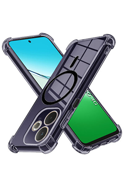 Techsuit Carcasă Oppo A5 Pro 4G rezistentă la șocuri, din silicon transparent...