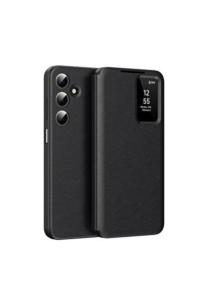 Techsuit Carcasă Samsung Galaxy A17 5G SmartView Series, Neagră