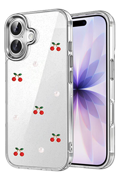 NewFace غطاء STOROZAL لهاتف iPhone 16 Plus بنمط فيونكة - (215424) نمط 9