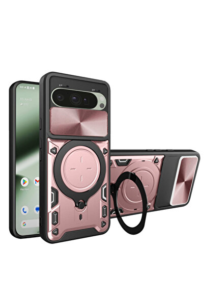Techsuit Google Pixel 10 CamGuard Pro, auriu-roz
