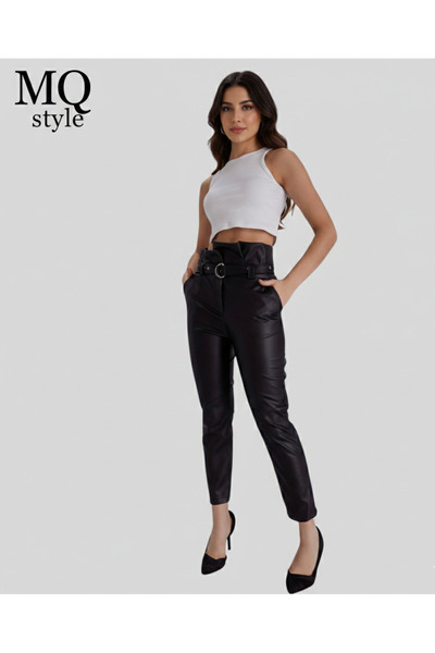 MQ Turkish women's Leather pants (set)