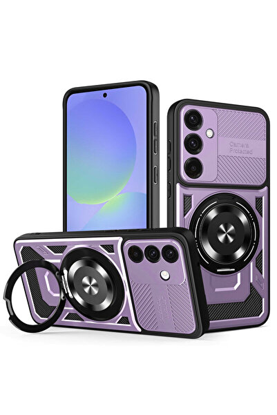 Techsuit Carcasă RuggedCam pentru Samsung Galaxy A36 5G, violet