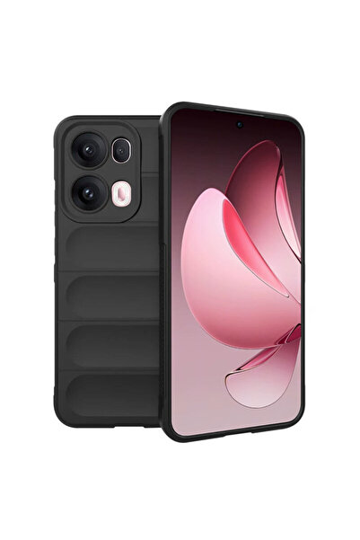 Techsuit Oppo Reno 13 Pro Магически щит, черен