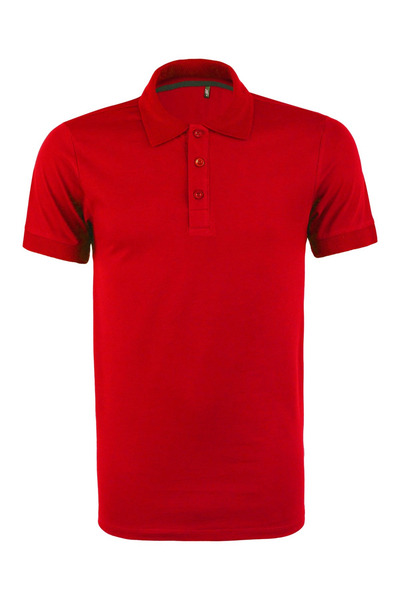 ETİFA Premium Polo Yaka Tişört Kırmızı