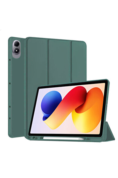Techsuit Xiaomi Redmi Pad 2 Pro Flex Trifold Pen, Dark Green