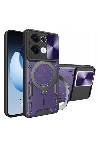 Techsuit Carcasă CamGuard Pro pentru Oppo Reno 13, violet