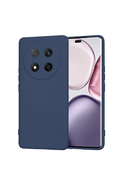 Techsuit Silicone Case Honor Magic 7 Lite SoftFlex, navy blue