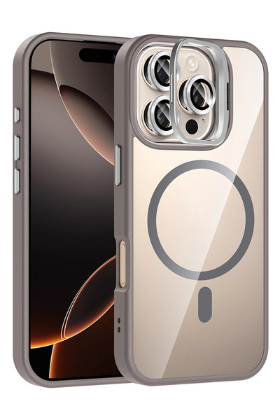 Joko غطاء STOROZAL لهاتف iPhone 16 Pro Max مع عدسة Remim وحامل Magsafe - (215...