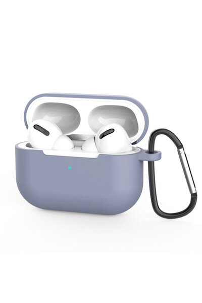 Techsuit AirPods Pro 3 Silicone Case, gray purple
