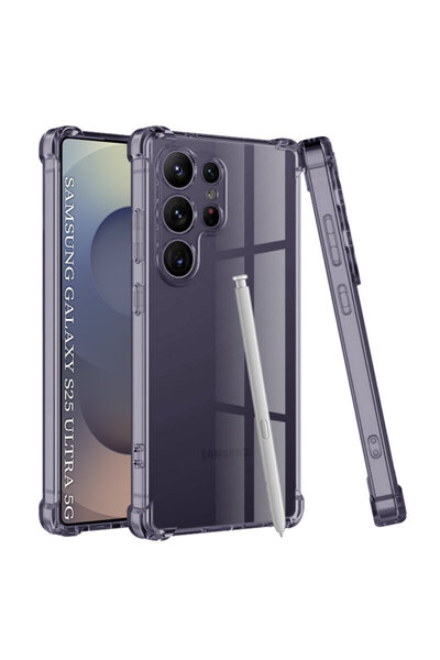 Techsuit Carcasă din silicon transparentă rezistentă la șocuri pentru Samsung...