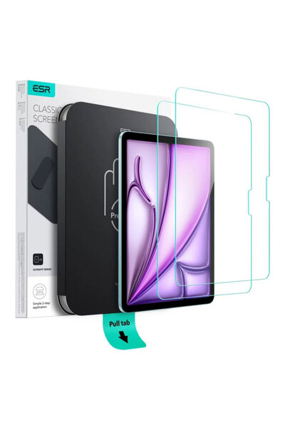 ESR Protector de ecran din sticlă securizată pentru iPad Air 13 (2024) UltraF...