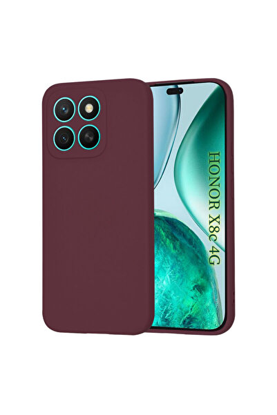 Techsuit Husă din silicon Honor X8c SoftFlex, Vișinie