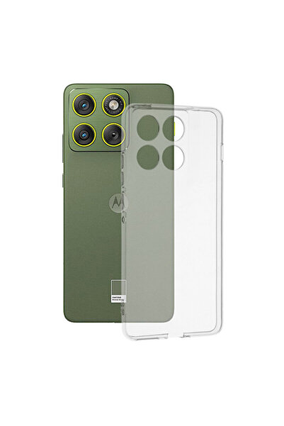 Techsuit Husă transparentă din silicon pentru Motorola Edge 70