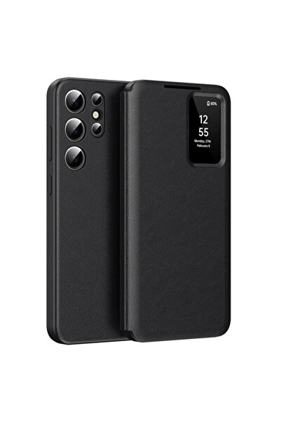 Samsung Θήκη για το Galaxy S25 Ultra SmartView Series, μαύρη