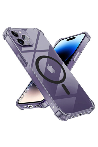 Techsuit Shockproof Clear Silicone MagSafe Case for iPhone 14 Pro