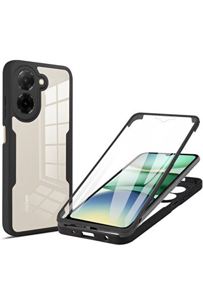 Techsuit Θήκη 360° για Xiaomi Redmi A5 4G (Τοπική) ColorVerse, μαύρη