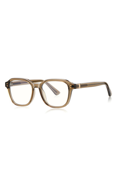 Techsuit PC Protection Glasses for Men, Techsuit, Transparent Brown