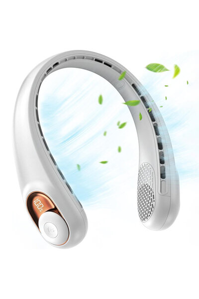 Techsuit Ventilator portabil pentru gât, USB-C, 5200mAh S9