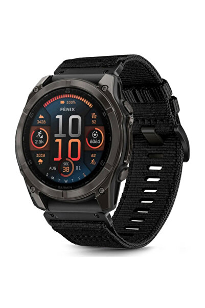 Garmin Fenix 3 Techsuit Strap, Black, W070