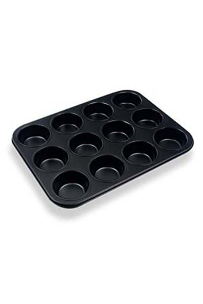 OEM Non-Stick Metal Baking Tray for Muffins / Cupcakes 35 x 26.5 x 2.8 (12 sh...