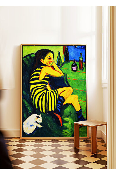 ARTHOUSECOLLECTIVE Artistul / Colecția Ernst Ludwig Kirchner - Poster fără ramă
