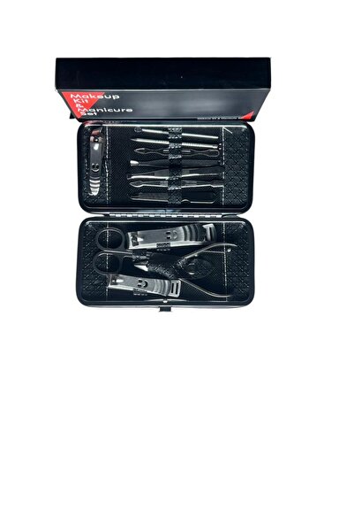 Tulip جموعة ادوات احترافية للعناية بالاظافر والباديكير للنساء 12قطعة للسفر او...