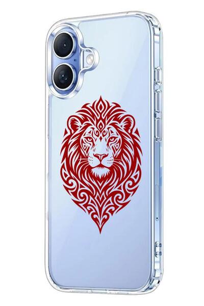 3GEN CASE İphone 17 Kılıf Desenli Lüx Şeffaf Silikon Kılıf
