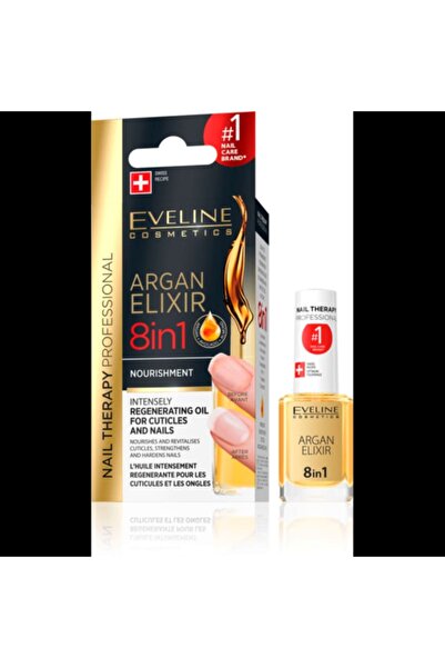 Eveline Cosmetics Tratament unghii cu ARGAN ELIXIR 8IN1