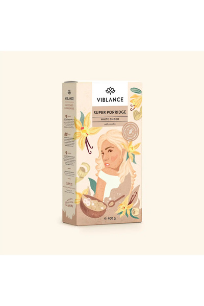 Viblance Terci Super cu ciocolată albă, fără gluten, 400g