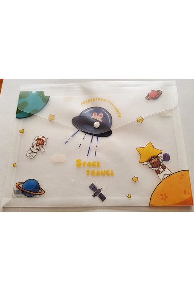 Modellino Dosar cu clapetă, cu un singur compartiment, cu model de călătorie ...